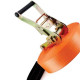Cinta Para Carga Multifitas Com Catraca 1,5Tonelada Laranja 50Mmx9M ''J'' 1Peca Cinta Para Carga Multifitas Com Catraca 1,5Tonelada Laranja 50Mmx9M ''J'' 1Peca