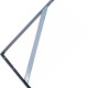 Suporte Prateleira Hayner Forte Branca 40Cm Peca 201535 - Kit C/12 Suporte Prateleira Hayner Forte Branca 40Cm Peca 201535 - Kit C/12