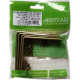 Cantoneira Moveis Hayner Bicromatizada 2.1/2'' 04Pecas 93737 Cantoneira Moveis Hayner Bicromatizada 2.1/2'' 04Pecas 93737