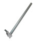 Braco P/Luminaria 2,0M Reto Zincado