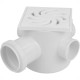 Caixa Sifonada Amanco Branca Quadrada 15X15X50 20770 Caixa Sifonada Amanco Branca Quadrada 15X15X50 20770
