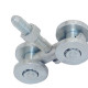 Rodizio Stanley Quadruplo Detoni 1.1/2'' - Kit C/2