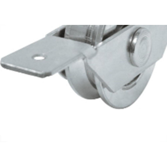 Roldana ''V'' Detoni Com Suporte Aberto+Rolamento 2.1/2'' - Kit C/2