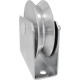 Roldana ''V'' Detoni Com Suporte Fechado+Rolamento 2.1/2'' - Kit C/2 Roldana ''V'' Detoni Com Suporte Fechado+Rolamento 2.1/2'' - Kit C/2