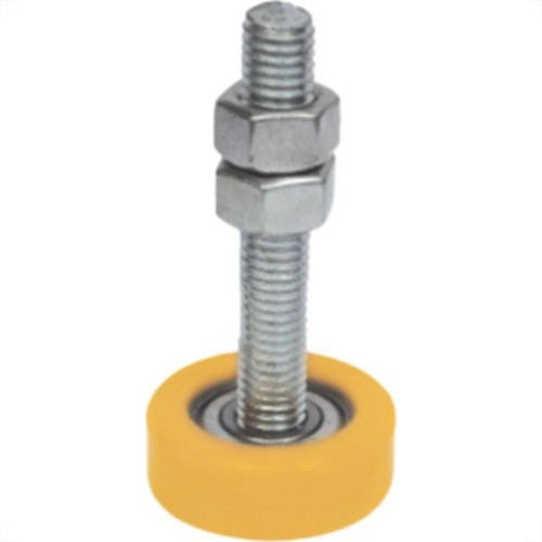 Roldana Guia Detoni 17X44 Nylon Com Rolamento - Kit C/2