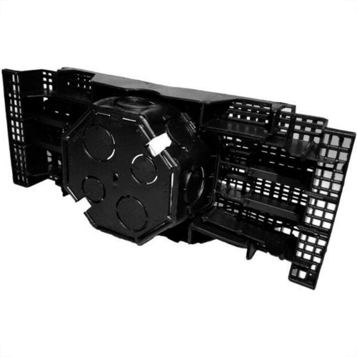 Suporte Laje Mondiale 25 A 31Cm Extensiva Preto 400 - Kit C/14 Suporte Laje Mondiale 25 A 31Cm Extensiva Preto 400 - Kit C/14