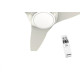 Ventilador Teto Ventisol Flow Led Branco Com Controle 127V 20W 4171 Ventilador Teto Ventisol Flow Led Branco Com Controle 127V 20W 4171