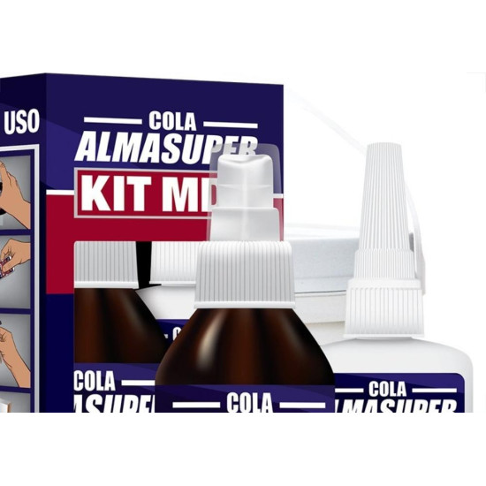 Cola Madeira Almasuper Kit Mdf 0844 770