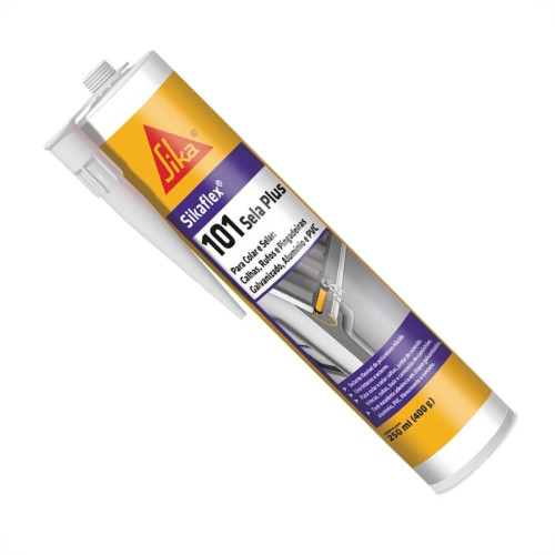 Cola Pu Selante Sikaflex 101 Cinza 400G 504857 Cola Pu Selante Sikaflex 101 Cinza 400G 504857