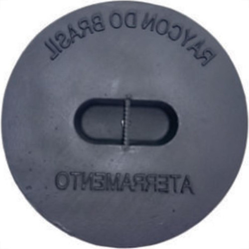 Tampa De Ferro Fundido P/Caixa De Pvc P/Para Raio Dr102F Tampa De Ferro Fundido P/Caixa De Pvc P/Para Raio Dr102F