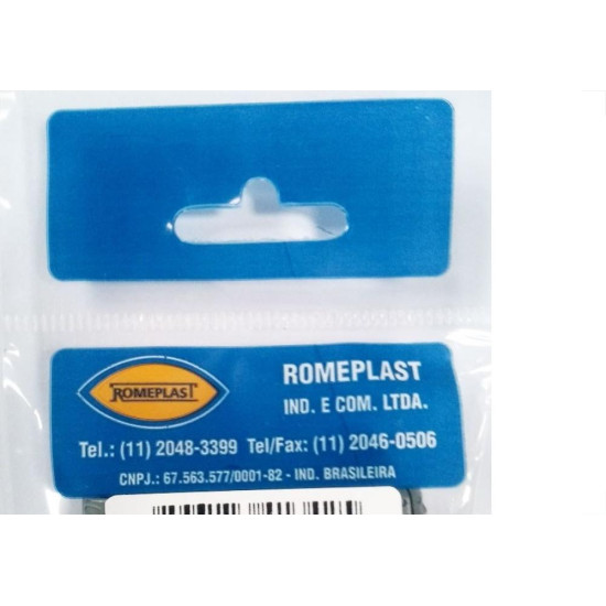 Parafuso Jomarfix Romeplast Chata Com Bucha 10 4Pecas Parafuso Jomarfix Romeplast Chata Com Bucha 10 4Pecas