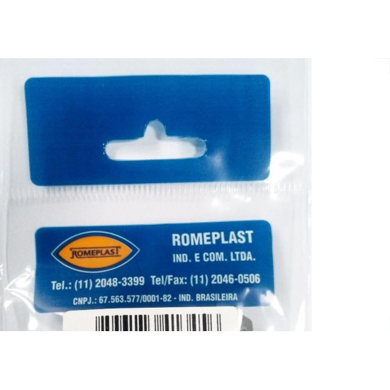 Parafuso Jomarfix Romeplast Panela Com Bucha 08 6Pecas Parafuso Jomarfix Romeplast Panela Com Bucha 08 6Pecas