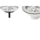 Valvula Americana Metal Tramontina 4.1/2'' Economica Com Arruela Pvc Valvula Americana Metal Tramontina 4.1/2'' Economica Com Arruela Pvc