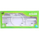 Acessorio Wc Brasil Branco Cristal 5 Pecas B1302010/10 Acessorio Wc Brasil Branco Cristal 5 Pecas B1302010/10