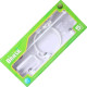 Acessorio Wc Brasil Branco Cristal 5 Pecas B1302010/10 Acessorio Wc Brasil Branco Cristal 5 Pecas B1302010/10