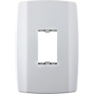 Placa Ilumi Slim 4X2 Branca (1Modulo Vertical) 82060
