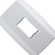 Placa Ilumi Slim 4X2 Branca (1Modulo Vertical) 82060 Placa Ilumi Slim 4X2 Branca (1Modulo Vertical) 82060