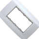 Placa Ilumi Slim 4X2 Branca (3Modulo Horizontal) 82100 Placa Ilumi Slim 4X2 Branca (3Modulo Horizontal) 82100