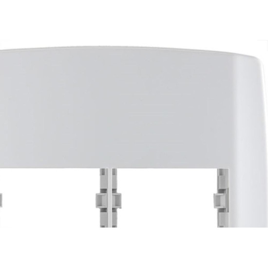 Placa Ilumi Slim 4X4 Branca (2 Modulo Horizontal) 83060 Placa Ilumi Slim 4X4 Branca (2 Modulo Horizontal) 83060