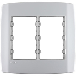 Placa Ilumi Slim 4X4 Branca (6Modulo Horizontal) 83090