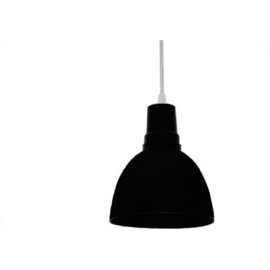 Luminaria Pendente Condulai Preta Pen Fun 015 Pt Luminaria Pendente Condulai Preta Pen Fun 015 Pt
