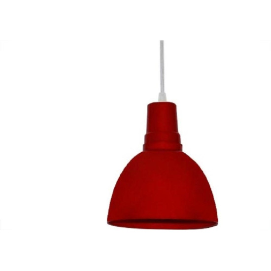 Luminaria Pendente Condulai Vermelha Pen Fun 015 Vm Luminaria Pendente Condulai Vermelha Pen Fun 015 Vm