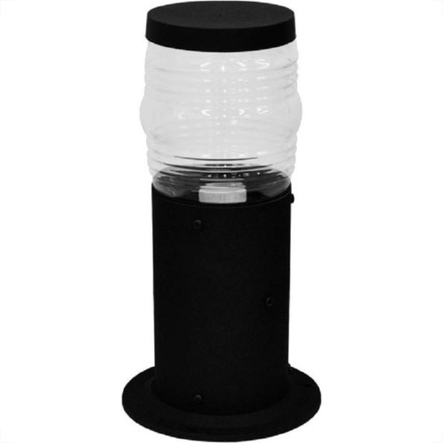 Poste Balizador Condulai Pvc 30Cm Preto Pos 030 Pt Poste Balizador Condulai Pvc 30Cm Preto Pos 030 Pt