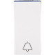 Modulo Pial Plus+ Branco 1 Campainha Borne Parafuso 611002Bc