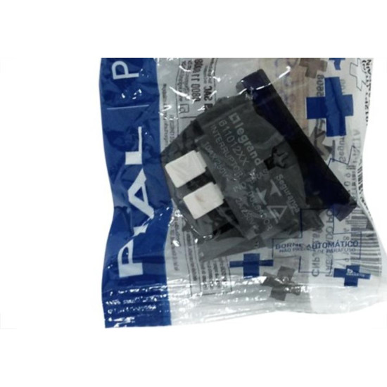 Modulo Pial Plus+ Preto 1Campainha Borne Automatico 611012Pt