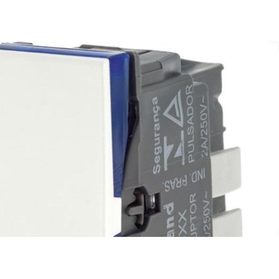 Modulo Pial Plus+ Branco 1 Simples 10A Automatico 611010Bc