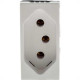 Modulo Pial Plus+ Branco 1 Tomada 10A Borne Parafuso 615040Bc