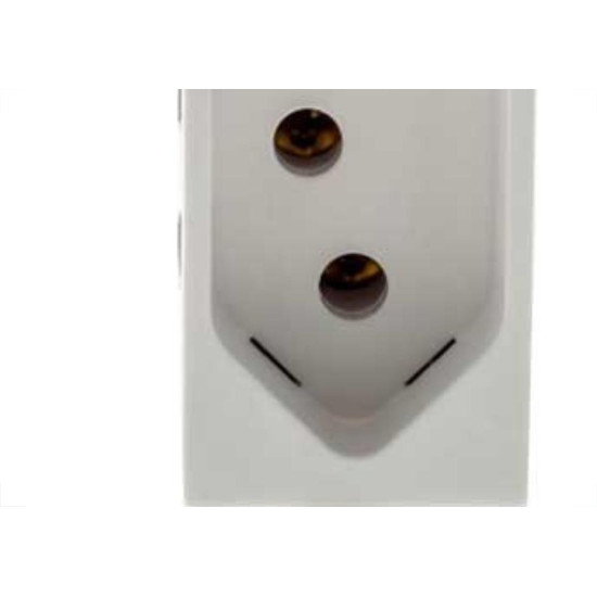 Modulo Pial Plus+ Branco 1 Tomada 10A Borne Parafuso 615040Bc