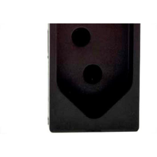 Modulo Pial Plus+ Preto 1Tomada 10A Borne Automatico 615038Pt