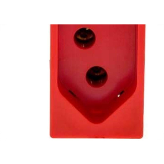 Modulo Pial Plus+ Vermelho 1Tomada 20A Borne Parafuso 615079Vm