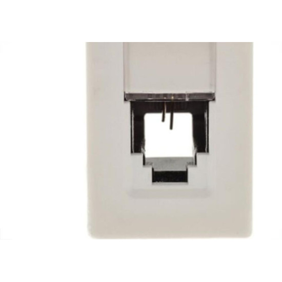 Modulo Pial Plus+ Branco 1 Tomada Rj11 2 Fios 615011Bc