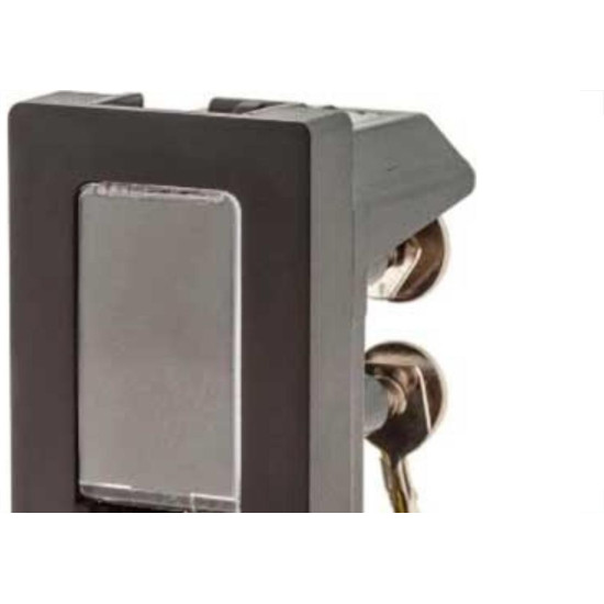 Modulo Pial Plus+ Preto 1Tomada Rj11 4 Fios 615010Pt