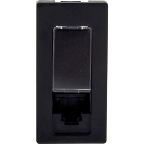 Modulo Pial Plus+ Preto 1Tomada Rj45 615045Pt