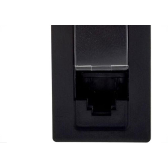 Modulo Pial Plus+ Preto 1Tomada Rj45 615045Pt