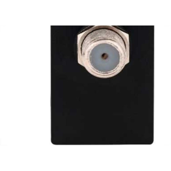 Modulo Pial Plus+ Preto 1Tomada Coaxial 615030Pt