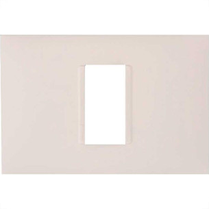 Placa Pial Plus+ Branca 4X2 (1 Modulo Horizontal) 618501Bc