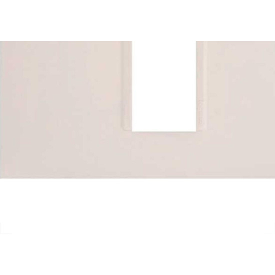 Placa Pial Plus+ Branca 4X2 (1 Modulo Horizontal) 618501Bc Placa Pial Plus+ Branca 4X2 (1 Modulo Horizontal) 618501Bc