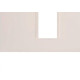 Placa Pial Plus+ Branca 4X2 (1 Modulo Horizontal) 618501Bc Placa Pial Plus+ Branca 4X2 (1 Modulo Horizontal) 618501Bc