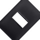 Placa Pial Plus+ Preta 4X2 (1 Modulo Horizontal) 618501Pt Placa Pial Plus+ Preta 4X2 (1 Modulo Horizontal) 618501Pt