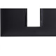 Placa Pial Plus+ Preta 4X2 (1 Modulo Horizontal) 618501Pt Placa Pial Plus+ Preta 4X2 (1 Modulo Horizontal) 618501Pt