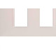 Placa Pial Plus+ Branca 4X2 (2 Modulo Distanciado) 618506Bc Placa Pial Plus+ Branca 4X2 (2 Modulo Distanciado) 618506Bc