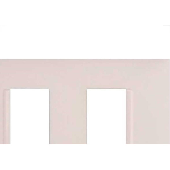 Placa Pial Plus+ Branca 4X2 (2 Modulo Distanciado) 618506Bc Placa Pial Plus+ Branca 4X2 (2 Modulo Distanciado) 618506Bc