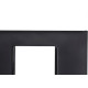 Placa Pial Plus+ Preta 4X2 (2Modulo Horizontal) 618502Pt Placa Pial Plus+ Preta 4X2 (2Modulo Horizontal) 618502Pt