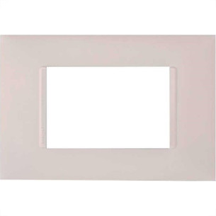 Placa Pial Plus+ Branca 4X2 (3Modulo) 618503Bc