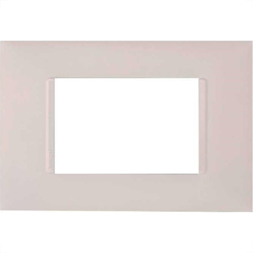 Placa Pial Plus+ Branca 4X2 (3Modulo) 618503Bc Placa Pial Plus+ Branca 4X2 (3Modulo) 618503Bc