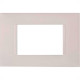 Placa Pial Plus+ Branca 4X2 (3Modulo) 618503Bc Placa Pial Plus+ Branca 4X2 (3Modulo) 618503Bc
